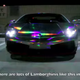 Illustration for article titled Lamborghini Covered By A Hologram Vinyl Wrap